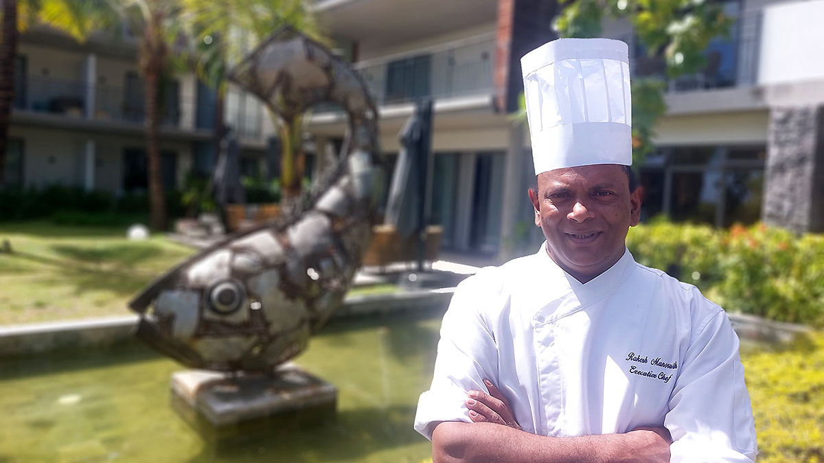 Domaine de Grand Baie : A la table du chef Rakesh Munoruth qui fusionne tradition et modernité !